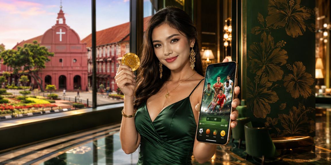 Kasino mudah alih bergaya Melayu Melaka di aplikasi tanda2